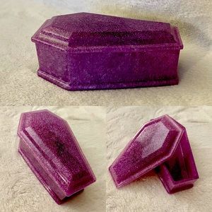 Handmade Coffin shaped trinket box